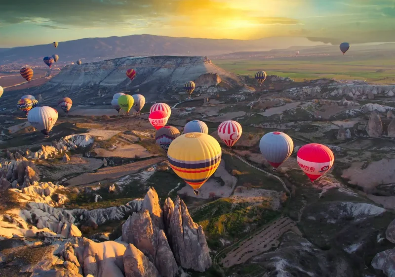 Cappadocia hot balloons